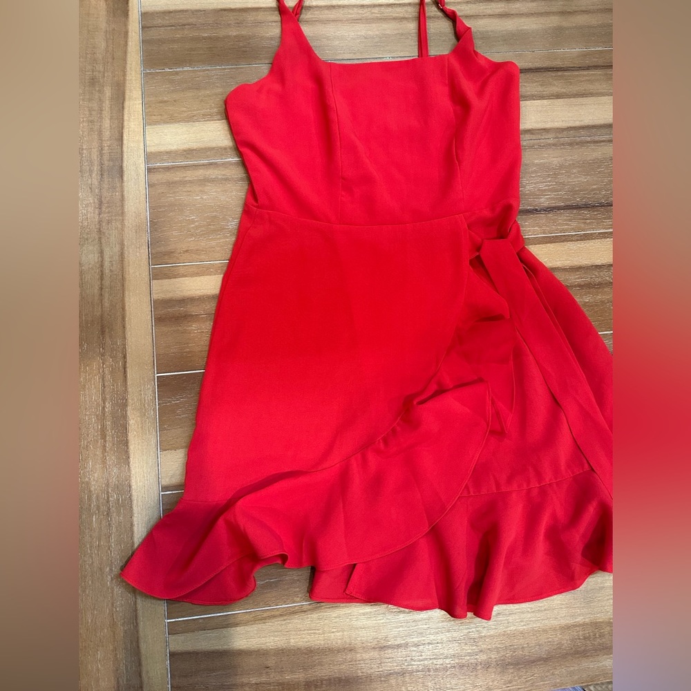 Red Tie Dress